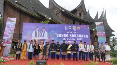 Kongres Bundo Kanduang se Dunia Tahun 2022 dengan tema “Penguatan Jati Diri Perempuan Minangkabau dalam menghadapi Tantangan Zaman”