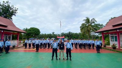 Lapas Terbuka Pasaman, Lapas Talu dan BNNK Pasaman mengadakan Apel Siaga dalam Rangka Kewaspadaan Mengahadapi Perayaan Natal dan Tahun Baru 2023