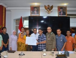 Pedagang Pasar Raya Kota Padang Dukung Revitalisasi Fase VII