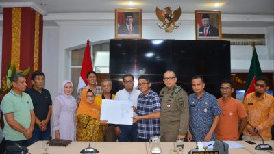 Pedagang Pasar Raya Kota Padang Dukung Revitalisasi Fase VII