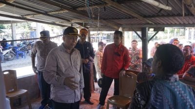 Pemilihan Wali Nagari Badunsanak di Tiga Nagari Pasbar Ditinjau Bupati Hamsuardi