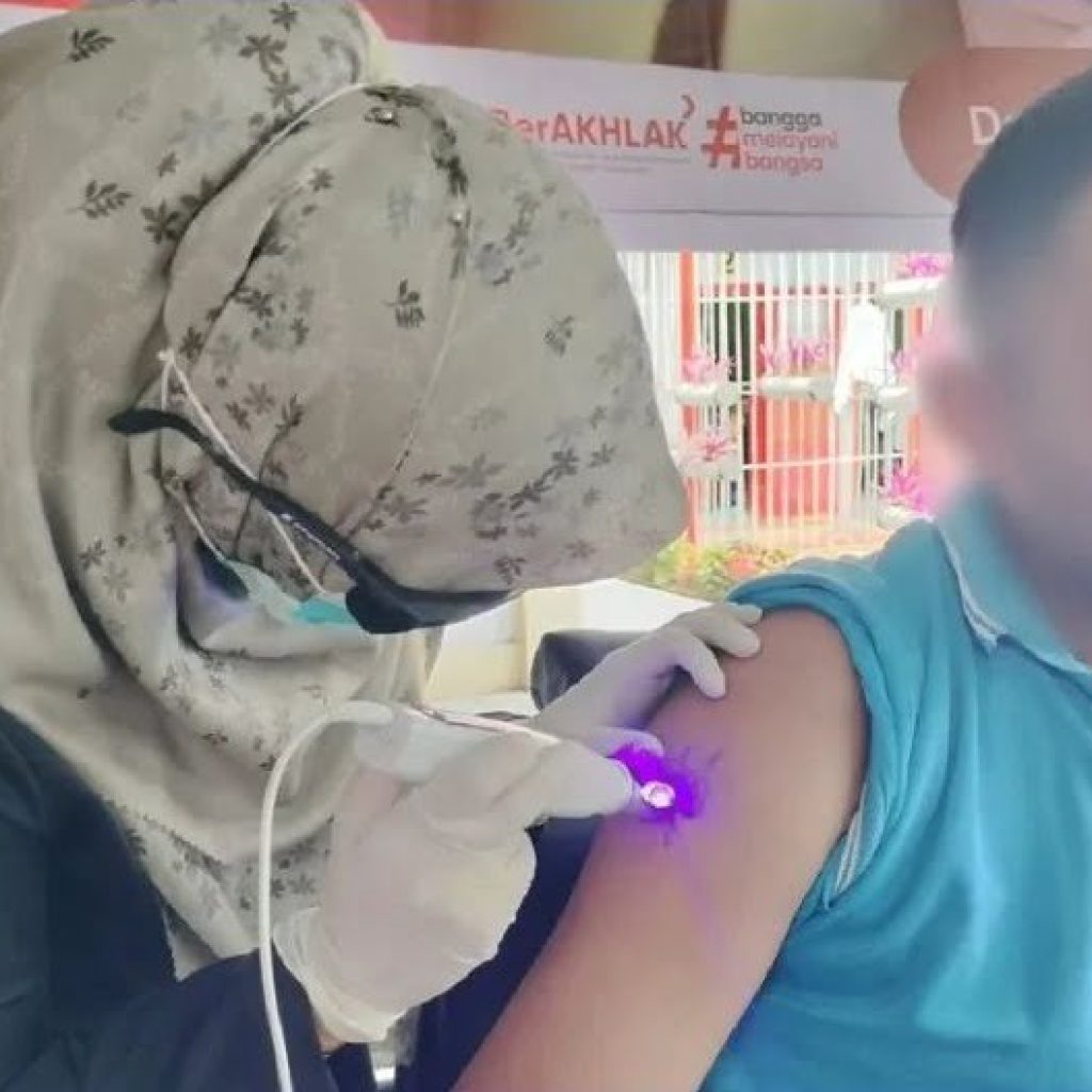 Program Hijrah, Belasan Warga Binaan Lapas Kelas III Suliki Hapus Tato - salingka media gambar 1