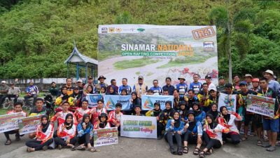Sinamar National Open Rafting Competition 2022 di Tanah Datar, Ajang Promosi Kearifan Lokal