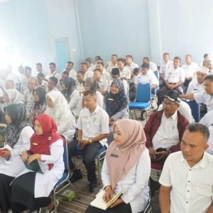Bupati Hamsuardi dan Seluruh Pj Wali Nagari Beserta Perangkat Nagari Hadiri Rakor Penyelenggaraan Pemnag 2023