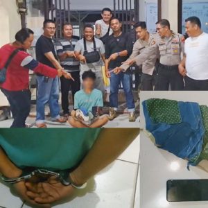Seorang Pemuda di Kota Padang menjual Handphone dari Hasil Curian dan Beli Baju Kemeja, Rokok dan Snack