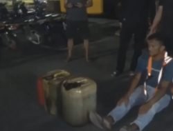 Diduga Pencurian Oli, Terekam CCTV di Kawasan Lubuk Begalung kota Padang