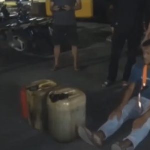 Diduga Pencurian Oli, Terekam CCTV di Kawasan Lubuk Begalung kota Padang