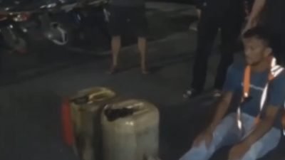 Diduga Pencurian Oli, Terekam CCTV di Kawasan Lubuk Begalung kota Padang