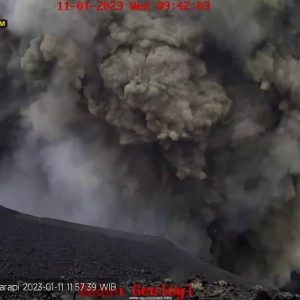 Gunung Marapi Sumbar Erupsi Lagi, Terbesar Dalam Sepekan Terakhir
