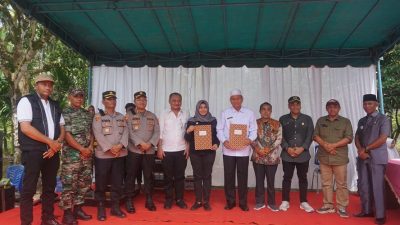 Kabupaten Pasaman Barat dan Kabupaten Madina Tandatangani MoU Tapal Batas