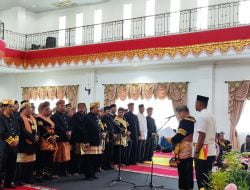 Ketua LKAAM Pasbar H Baharuddin R Tuo Malin serta Pengurus LKAAM Pasbar Periode 2022-2027 Resmi Dilantik Pasbar