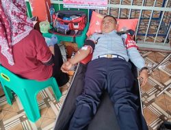 Lapas kelas III Talu Bekerjasama dengan PMI Pasaman Barat laksanakan kegiatan donor Darah di dalam Lapas