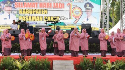 Lomba Mars Pasaman Barat dan Kasidah Rebana Meriahkan Hari Jadi Pasbar Ke-19
