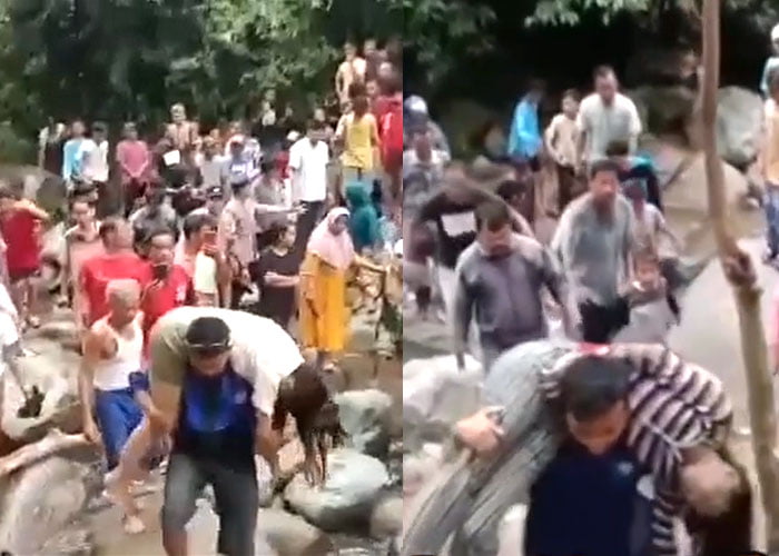 Penemuan 2 Mayat Perempuan di Air Terjun Timbulun, Bungus Teluk Kabung, Kota Padang Penemuan 2 Mayat Perempuan di Air Terjun Timbulun, Bungus Teluk Kabung, Kota Padang
