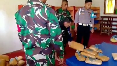 Penemuan 36 Kg Ganja di Gudang Sekolah Padang Pariaman