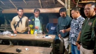 Pengedar Sabu di Sungai Beremas Berhasil diamankan Tim Opsnal Satresnarkoba Polres Pasaman Barat