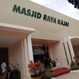 Runtuh Akibat Gempa, Masjid Raya Kajai Akhirnya Diresmikan