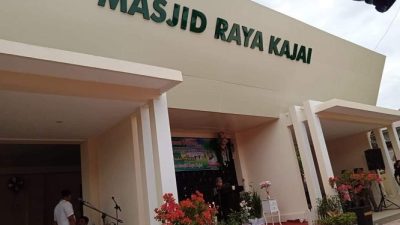 Runtuh Akibat Gempa, Masjid Raya Kajai Akhirnya Diresmikan