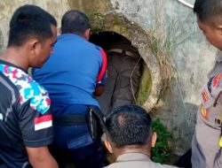 Seorang Nenek didalam Gorong-gorong Berhasil dievakuasi Satpol PP Padang