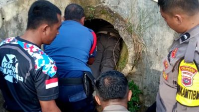 Seorang Nenek didalam Gorong-gorong Berhasil dievakuasi Satpol PP Padang