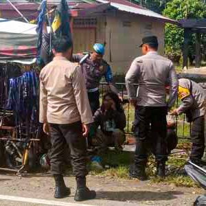 Tindaklanjuti Keluhan Warga, Anak Punk dengan Vespa Dibubarkan Polsek Sutera Karena Bikin Kemacetan