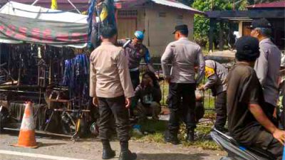 Tindaklanjuti Keluhan Warga, Anak Punk dengan Vespa Dibubarkan Polsek Sutera Karena Bikin Kemacetan
