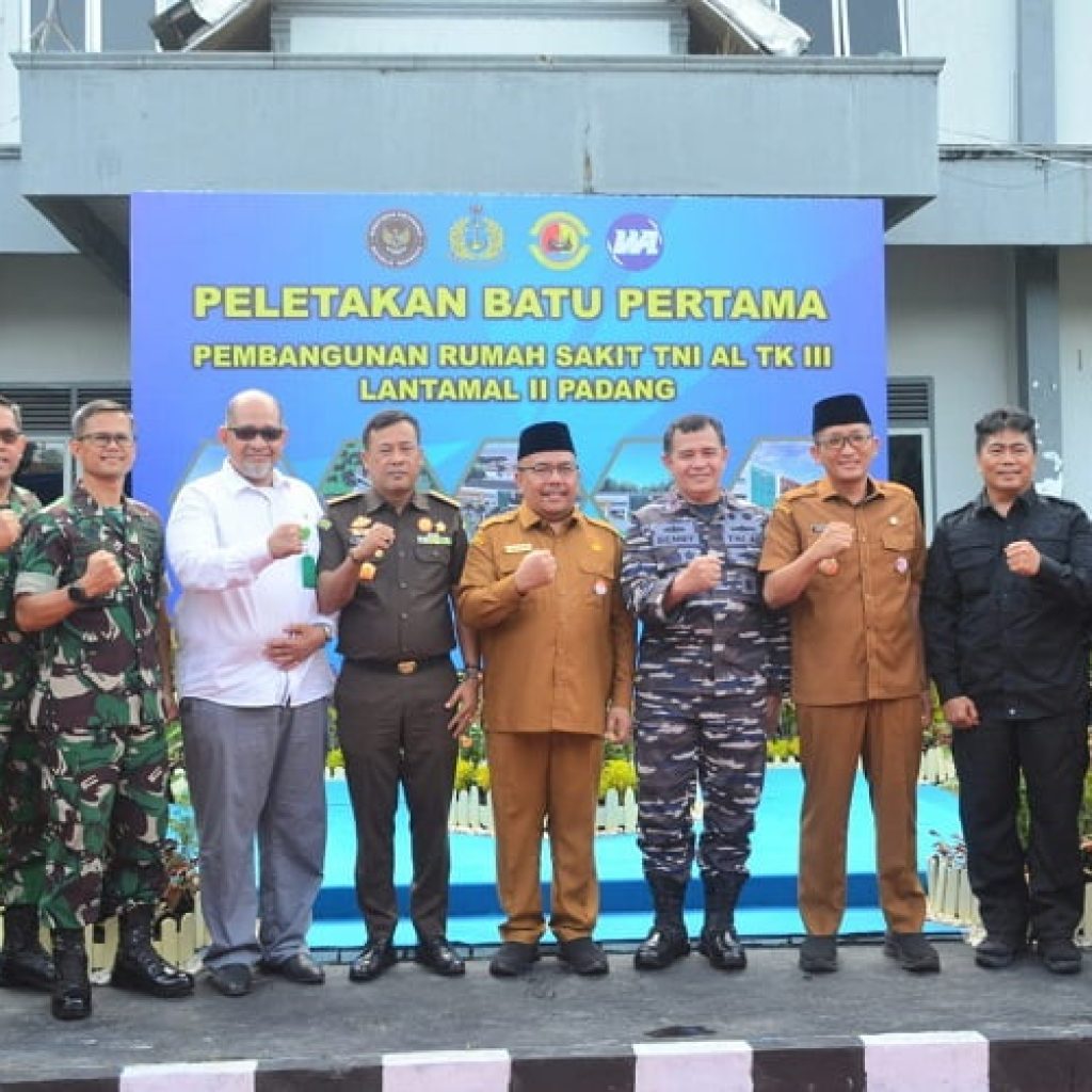Wako Hendri Septa Sambut Baik Pembangunan Rumah Sakit Lantamal II Padang