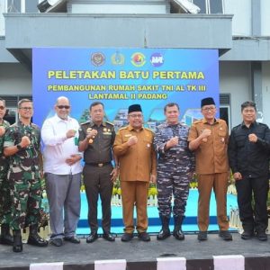 Wako Hendri Septa Sambut Baik Pembangunan Rumah Sakit Lantamal II Padang