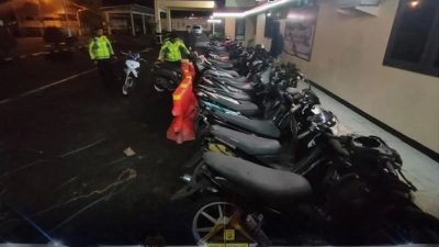 Antisipasi Balap Liar, 26 Motor Berknalpot Brong Diamankan Polres Padang Panjang