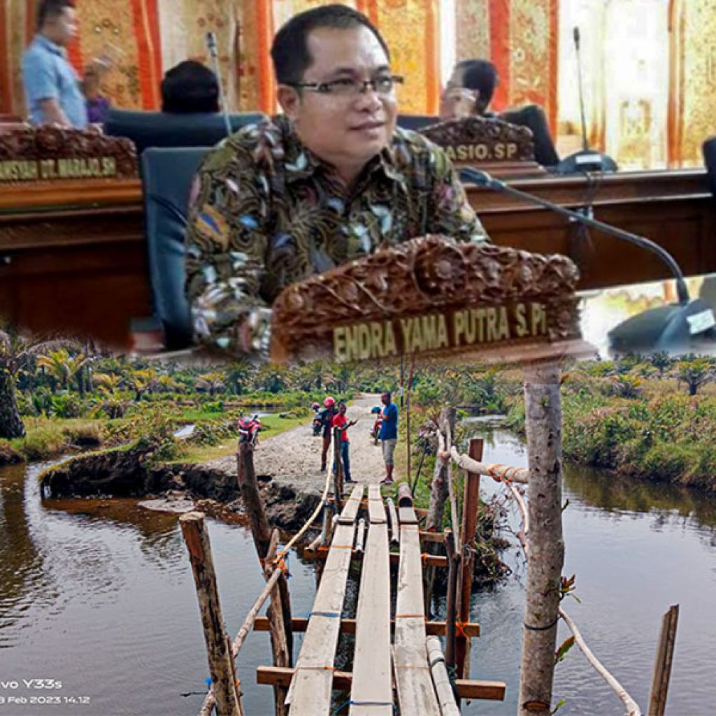 Endra Yama Wakil Ketua DPRD Pasaman Barat Siap Dorong Percepatan Perbaikan Jalan Poros Pondok yang Terputus