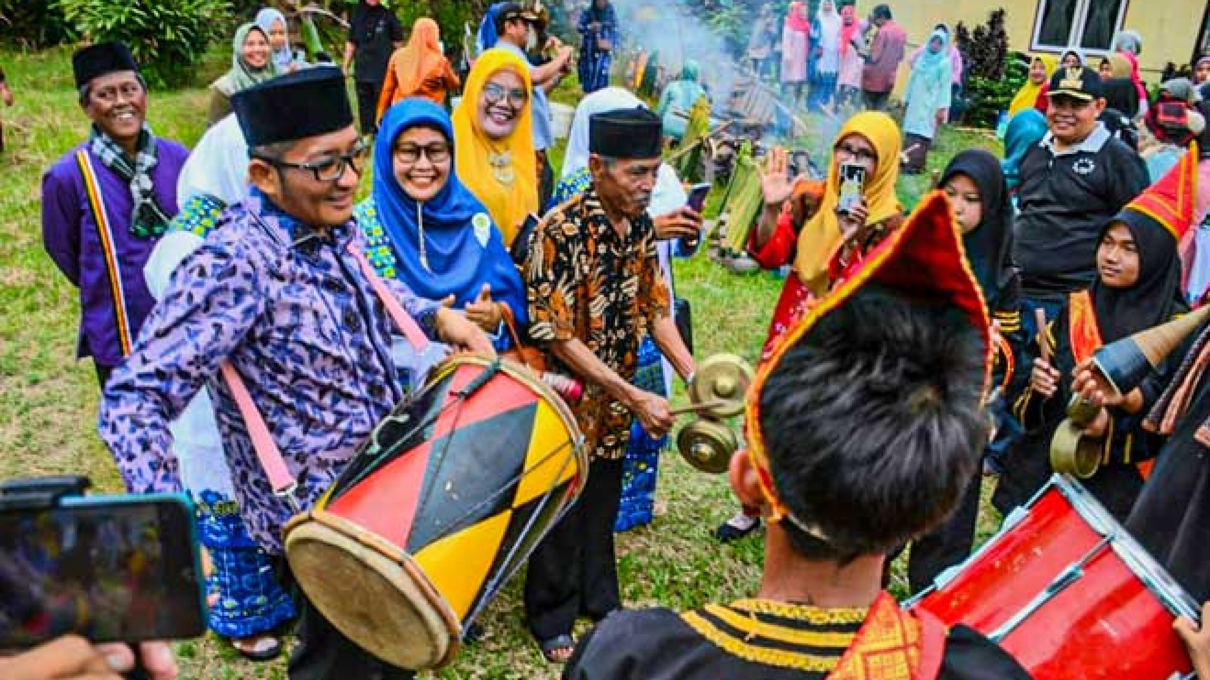Gelar Malamang Basamo, Mande Rubiah LKAAM Kuranji Kota Padang Bersama Wako Hendri Septa