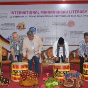 International Minangkabau Literacy Festival (IMLF), di Aula PPSDM Kemendagri Regional Bukittinggi