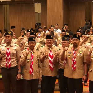 Ketua Kwarcab Pasbar Risnawanto Hadiri Rakerda Tahun 2023 di Padang