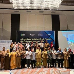 Ketua TP PKK Pasbar Hadiri Advokasi dan Sosialisasi Crash Program serta Penguatan Imunisasi Polio Se-Sumbar