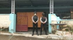 Pastikan Ibadah Mingguan Umat Kristiani Berjalan Aman, Personil Polres Sawahlunto Berikan Pengamanan