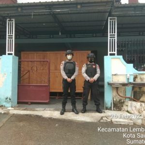 Pastikan Ibadah Mingguan Umat Kristiani Berjalan Aman, Personil Polres Sawahlunto Berikan Pengamanan