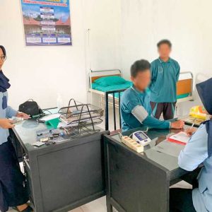 Pelayanan Kesehatan Bagi WBP Fokus Utama Petugas Lapas Terbuka Pasaman