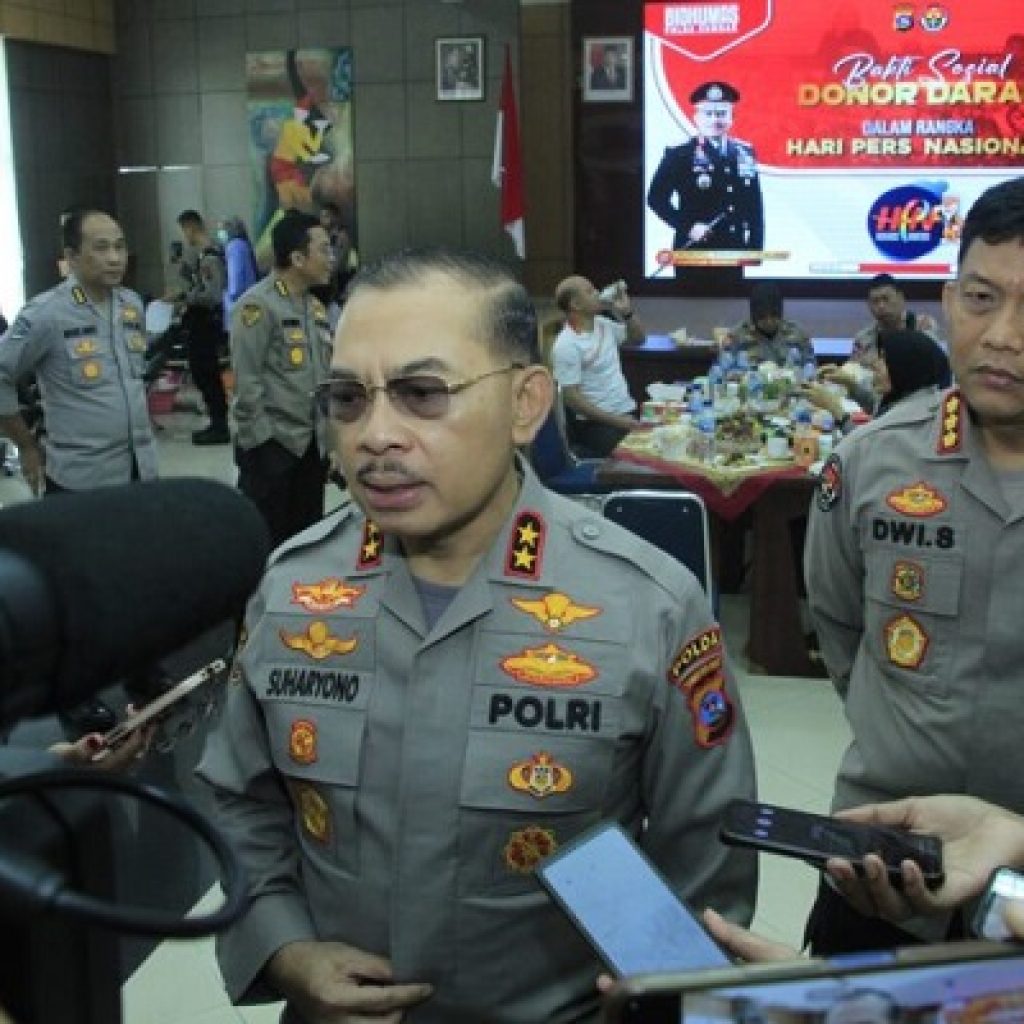 Peringati Hari Pers Nasional, Polda Sumbar gelar Donor Darah