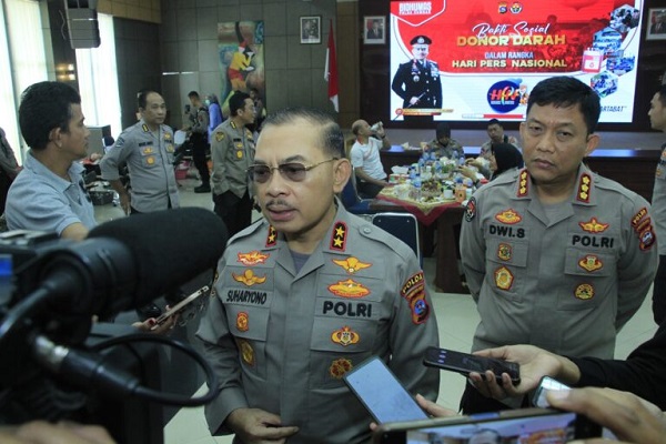 Peringati Hari Pers Nasional, Polda Sumbar gelar Donor Darah Peringati Hari Pers Nasional, Polda Sumbar gelar Donor Darah