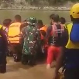 Seorang Pelajar Tenggelam di Sungai Batang Kuranji Kota Padang ditemukan dalam Kondisi Meninggal Dunia