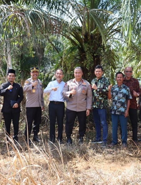 Wakapolda Sumbar Terima Hibah Tanah untuk Pembangunan Markas Brimob di Kabupaten Pasaman Barat