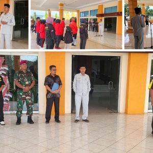 22 Karateka Pasbar Dilepas Wabup Risnawanto didampingi Wakil ketua DPRD Daliyus.K Mengikuti Kejurprov INKAI Sumbar 2023
