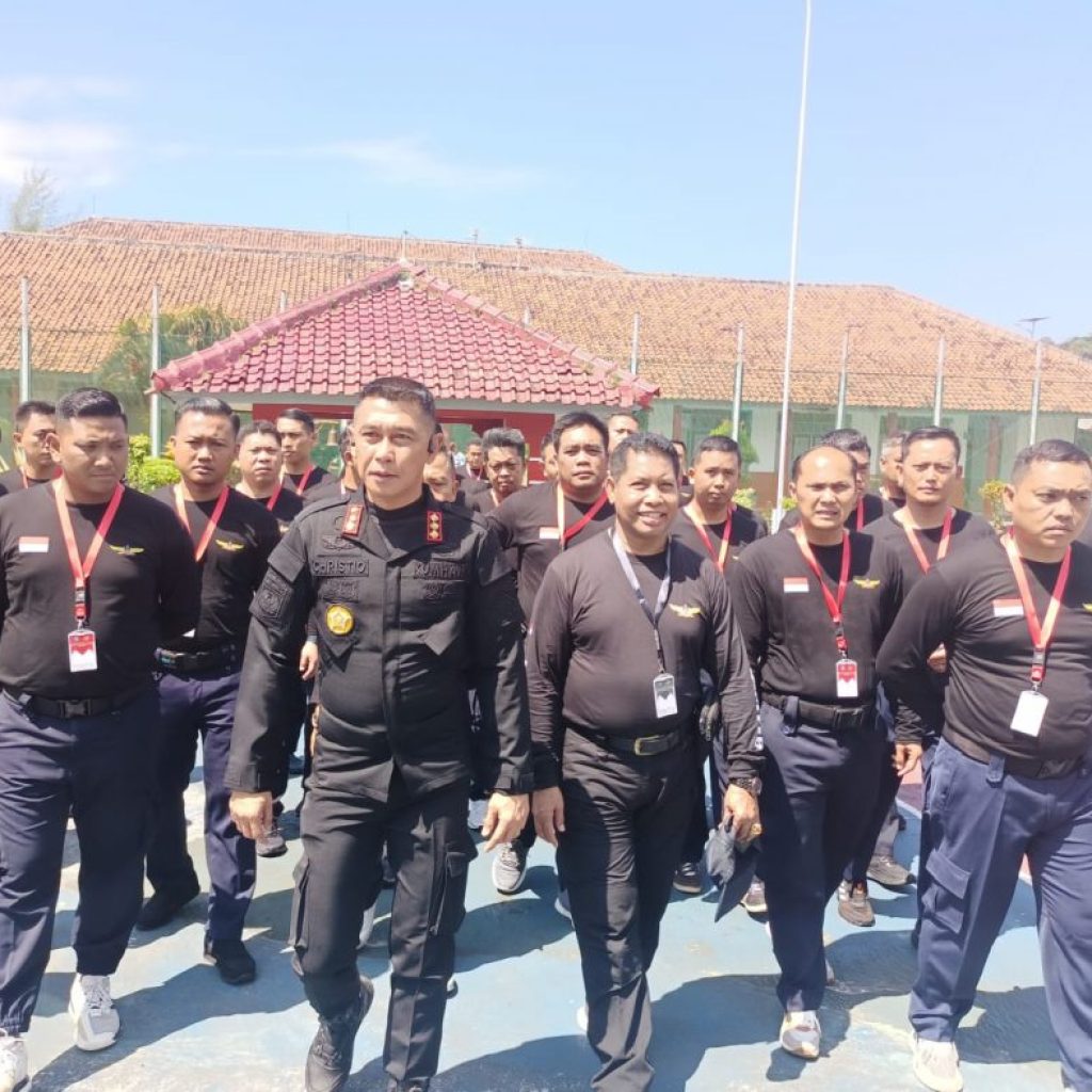 66 orang Peserta konstek kunjungi Lapas Narkotika kelas IIA Nusakambangan, Maximum Security