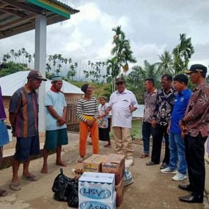 Anggota DPRD Pasaman Martias Tinjau Lokasi Bencana Banjir Bandang