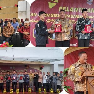Hadiri Pelantikan Pengurus HIMA-PASBAR-Riau Sekaligus Dialog Kebangsaan, H.Daliyus.K Himbau Mahasiswa Bersinergi dengan Pemko Pekanbaru