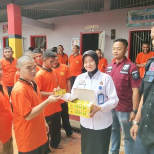 Lapas kelas III Talu berikan pelayanan kesehatan rutin dan vitamin bagi warga binaan setiap bulannya