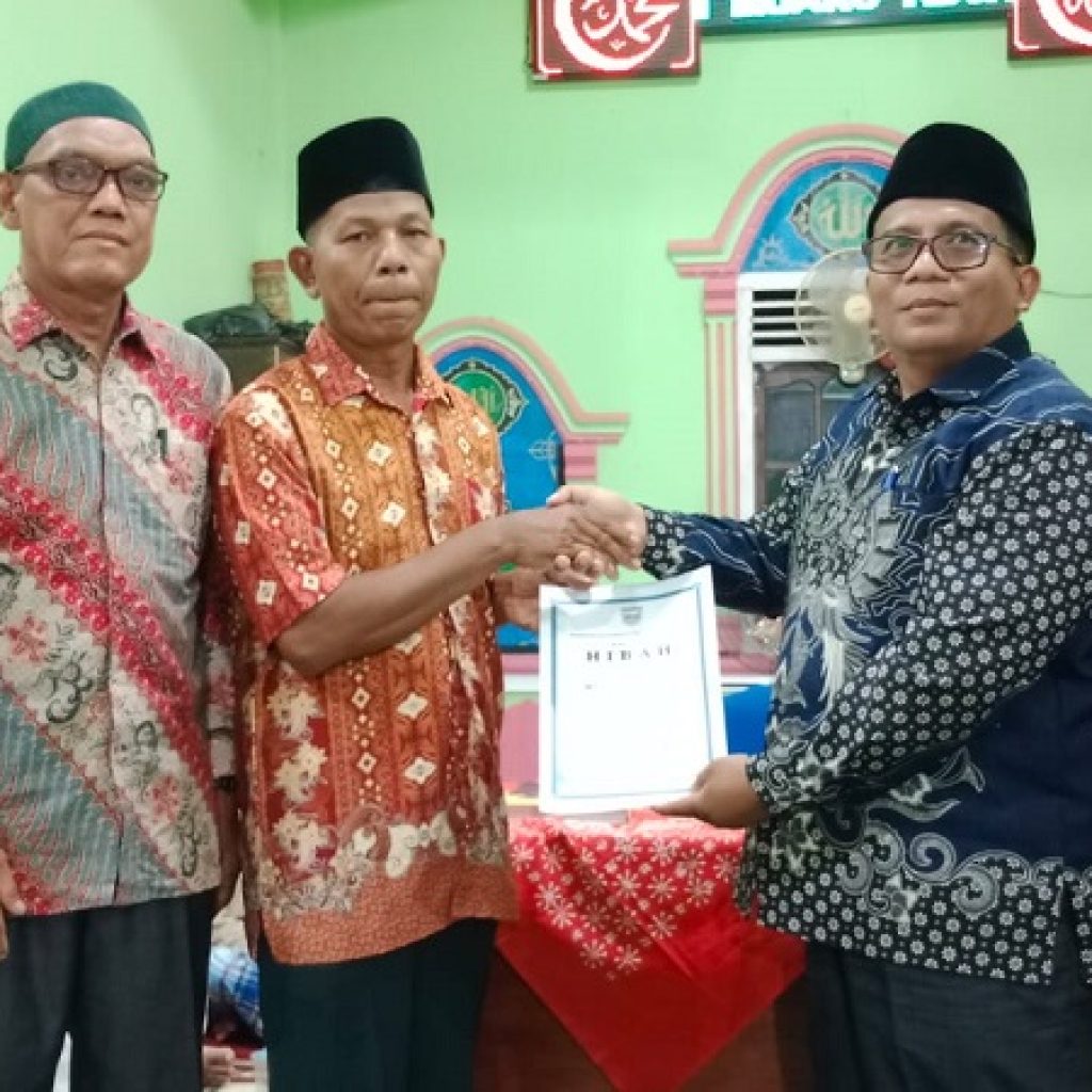 Masyarakat Muara kiawai Hilir sambut hangat Tim Safari Ramadhan Kabupaten Pasaman Barat di Masjid Raya Nurul Huda Jorong Kartini
