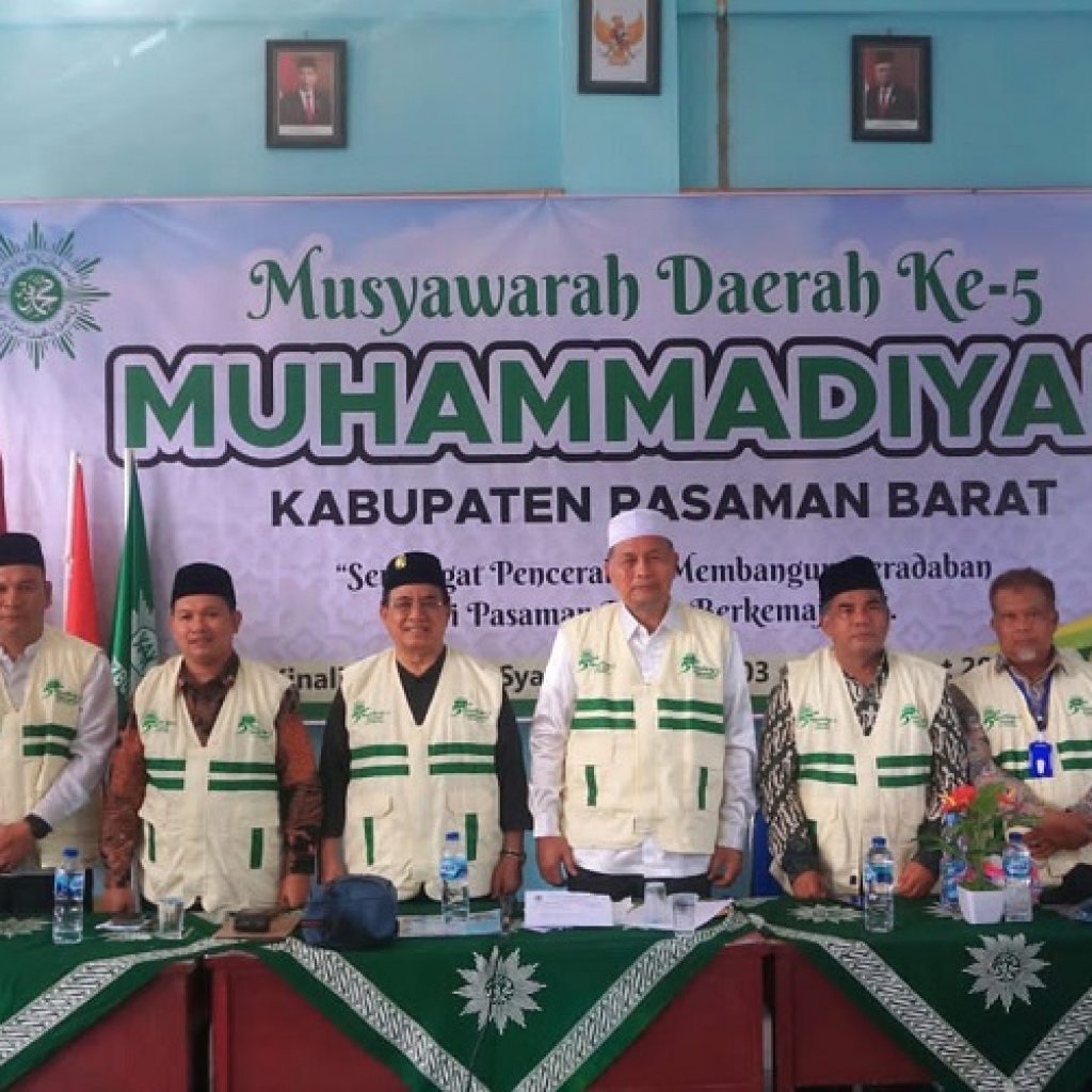 Musda ke-5 Muhammadiyah Kabupaten Pasaman Barat Dihadiri Bupati Hamsuardi