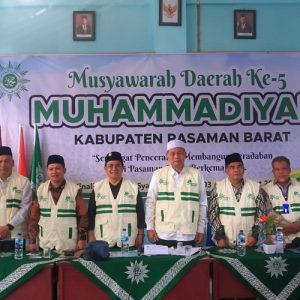 Musda ke-5 Muhammadiyah Kabupaten Pasaman Barat Dihadiri Bupati Hamsuardi