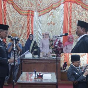 PAW Anggota DPRD Pasbar, Drs. H. Yubdi Gantikan Drs. Budi Nasko (Alm)